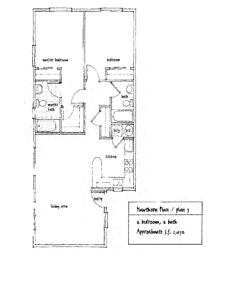 Hawthorne Place Floor Plan 3
