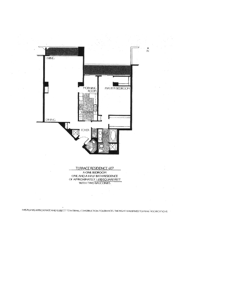 Meridian  Floor Plan 607