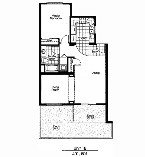 Pacific Terrace Floor Plan 01B