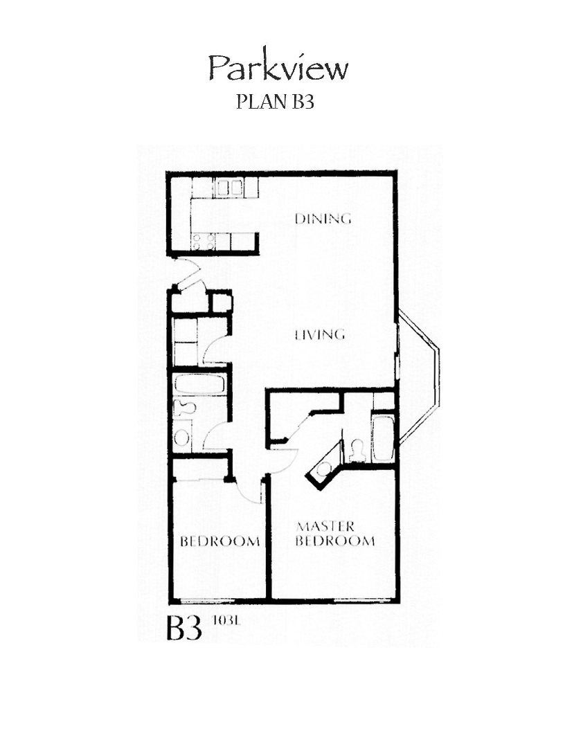 Parkview Floor Plan B3
