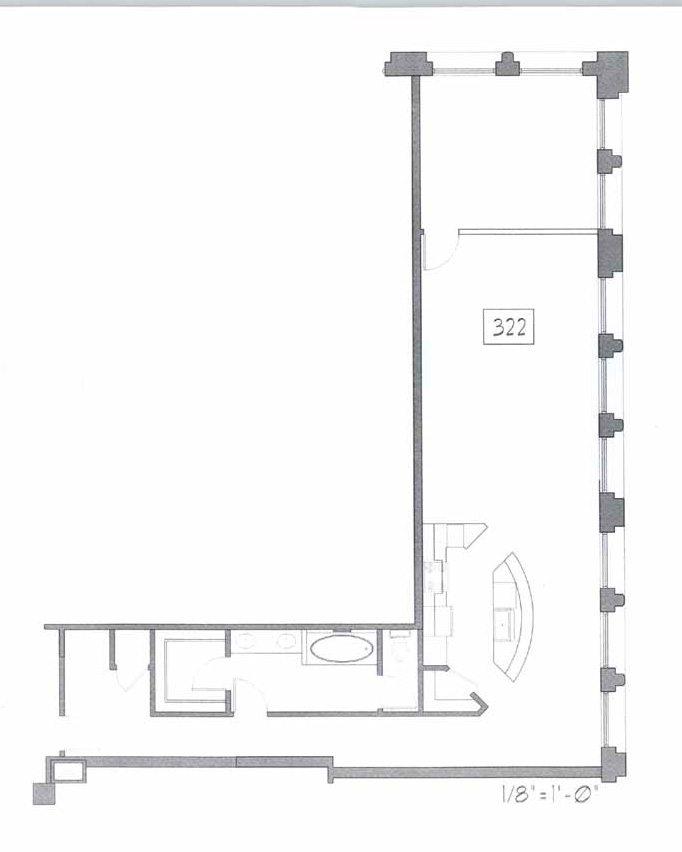 Samuel Fox Loft Floor Plan – 322