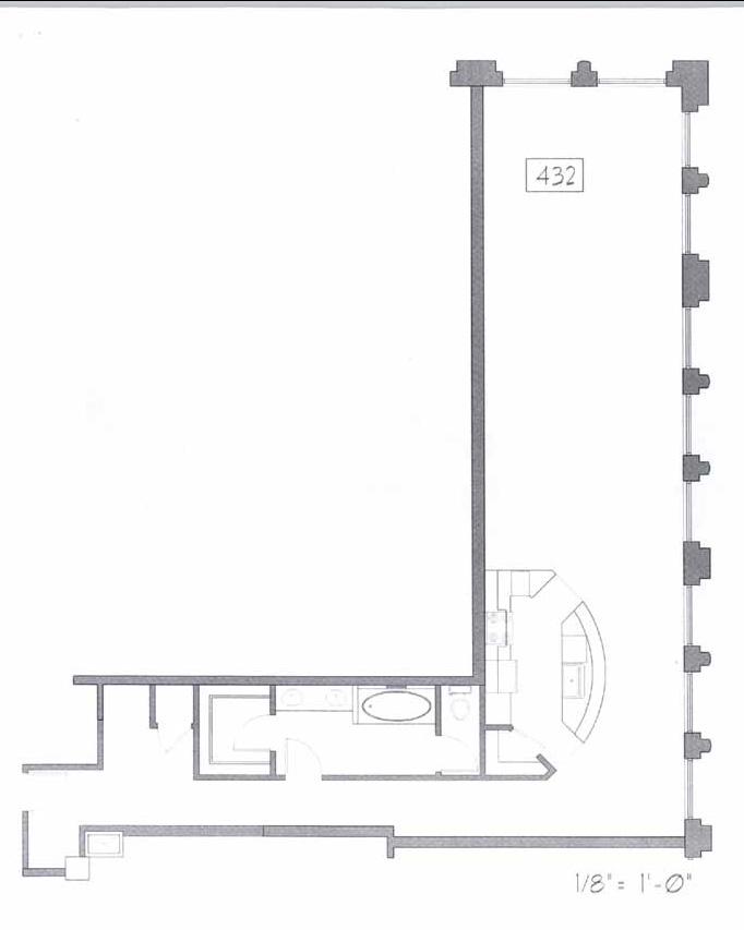 Samuel Fox Loft Floor Plan – 432