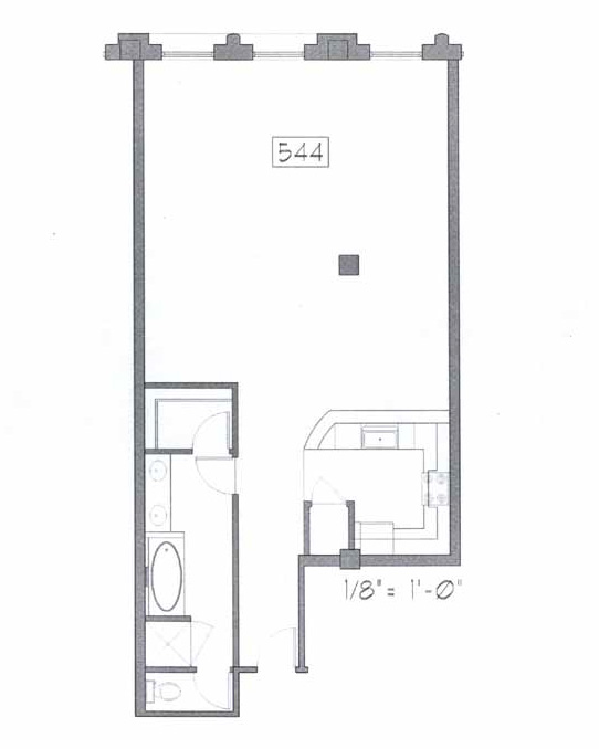 Samuel Fox Loft Floor Plan – 544