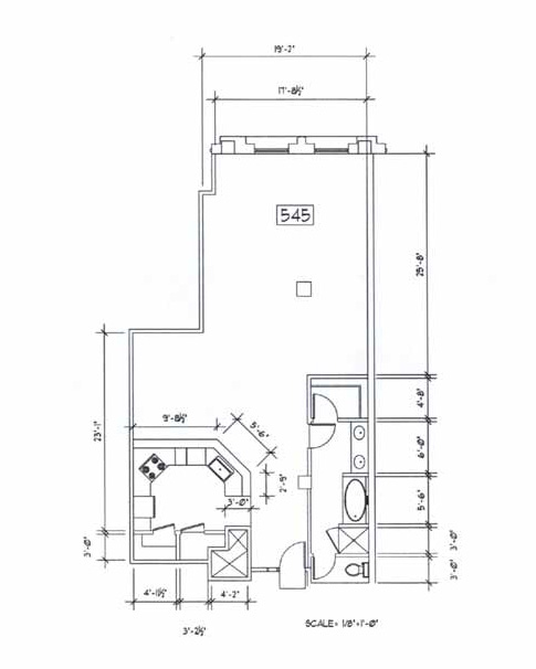 Samuel Fox Loft Floor Plan – 545