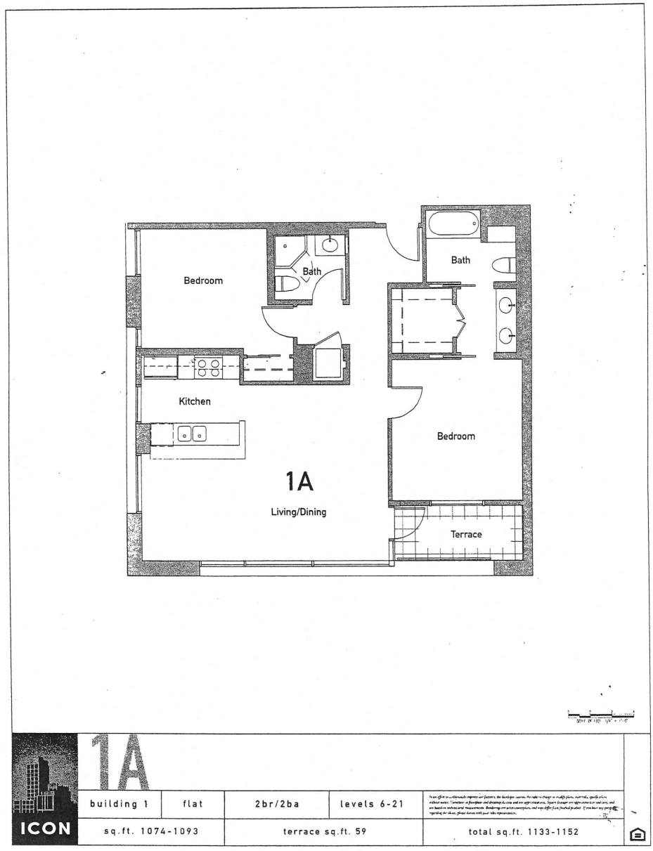 Icon Floorplan – 1A